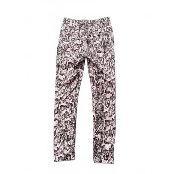 BDG Urban Outfitters Women's Twig High Rise Jeans Size 26 Small Snakeskin Pink - Picture 3 of 8